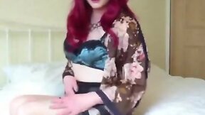 Jess T-Girl solo tease