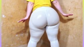 Culona de calzita blanca