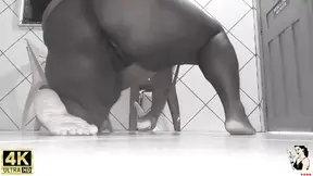 African BBW Model Masturbating at Motel in Angola