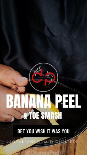 Chocolate Toes Peel a Banana