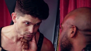 Club Inferno Dungeon - Hairy playing with big cock daddy