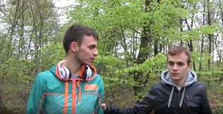 Hot fuck with guys who suck outdoors, fuck indoors