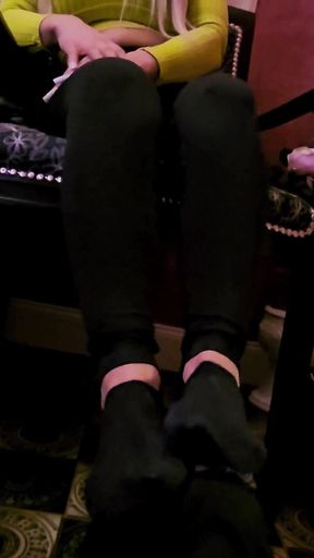 Sheela Sinner the Footstool Sweet Smelly Shoes Sweaty Socks