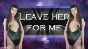 Worship me, stroke for me, leave her for me - homewrecking mindfuck loop