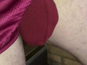 BOUNCING BULGE ** Stair Running Workout in SLOW MOTION **