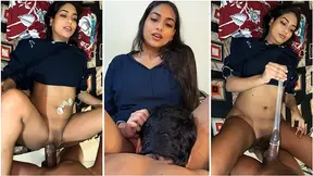 Step sis banged while talking dirty in Hindi