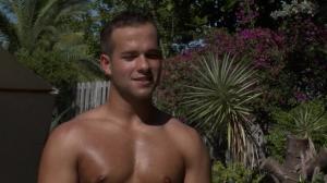 GodsOfMen: Rough real fucking plus athletic american jock Luke Adams