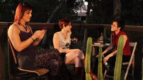 Two fiery redheaded babes Justine Joli and Lily Cade get steamy in steamy lesbian sexcapades