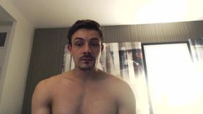 Carter Dane\'s Cumshot Hits the Camera