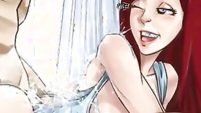Fairy Tail Slideshow - Chapter 2: Hot Brunette, Blonde, and Redhead Get Pounded in the Ass