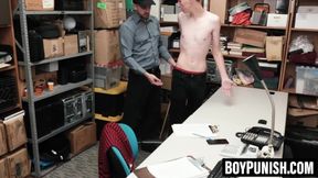 BoyPunish.com - Twink thief lures hunk guard into raw sex trap