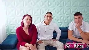 Her cuckold boyfriend gets so randy watching her bang a porn star.