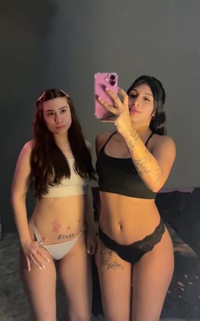 Women in lingerie