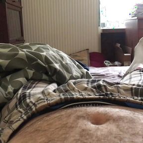 A quick wank on the bed