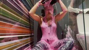 Callie Gets Pink Gunged