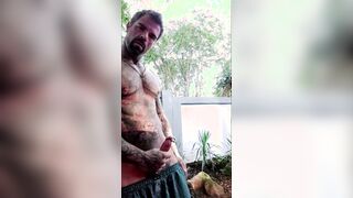 Early morning smoke and fap off