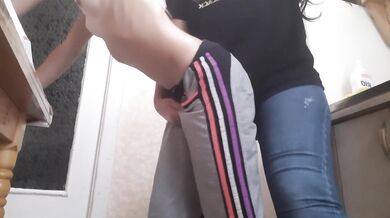 Fucked my girlfriend in the kitchen - lesbian_illusion